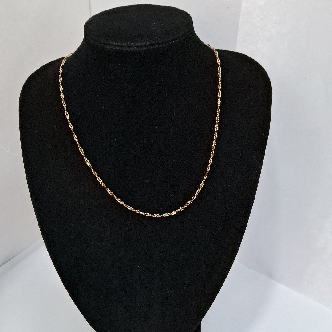 CADENA ORO 14 K 3,70 GRMS (SEMINUEVO)