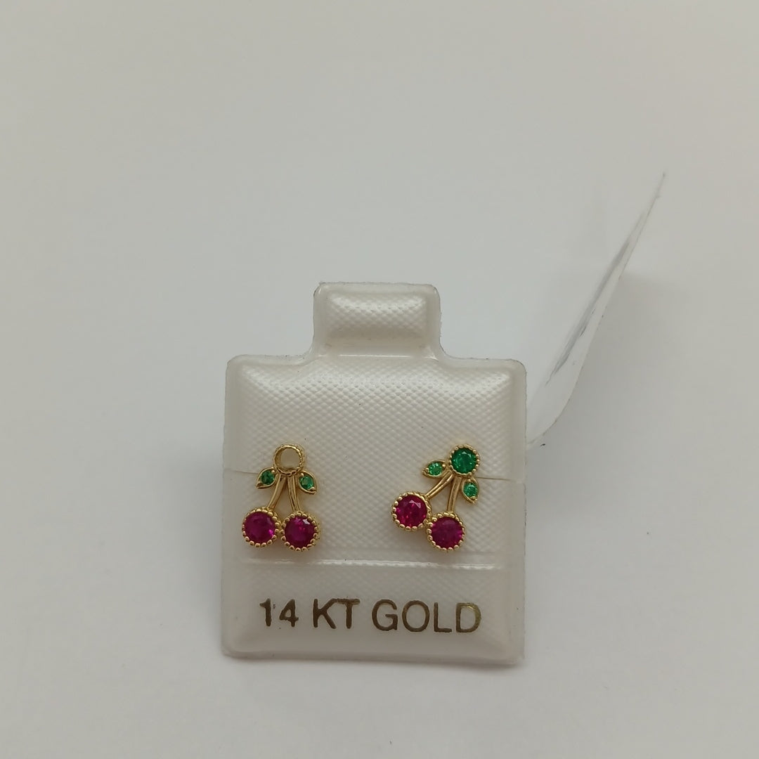 BROQUELES ORO 14K 1.1 (NUEVO)