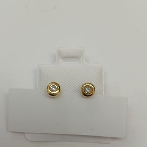 BROQUELES BROQUEL C CIRCONIA 14K 0.27 GR (NUEVO)