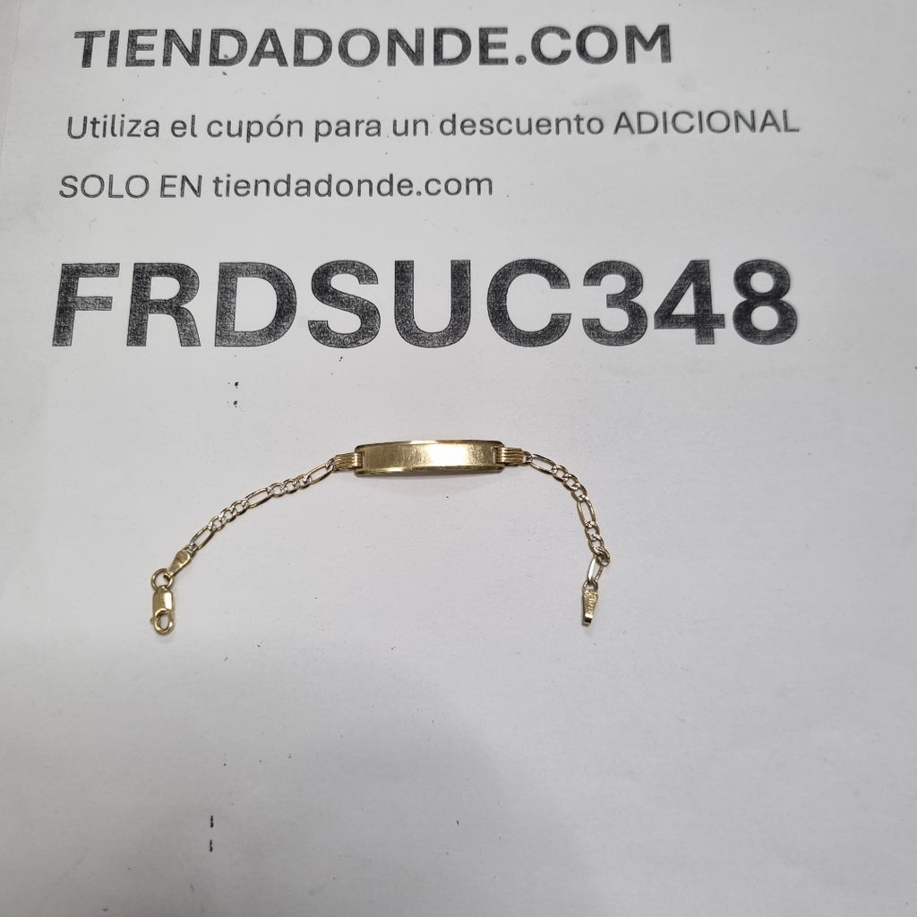 ESCLAVA ORO 14 K 2,30 GRMS (SEMINUEVO)