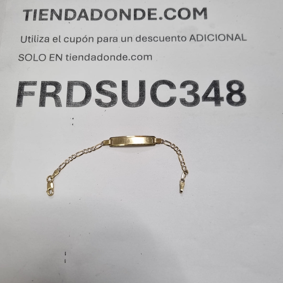 ESCLAVA ORO 14 K 2,30 GRMS (SEMINUEVO)