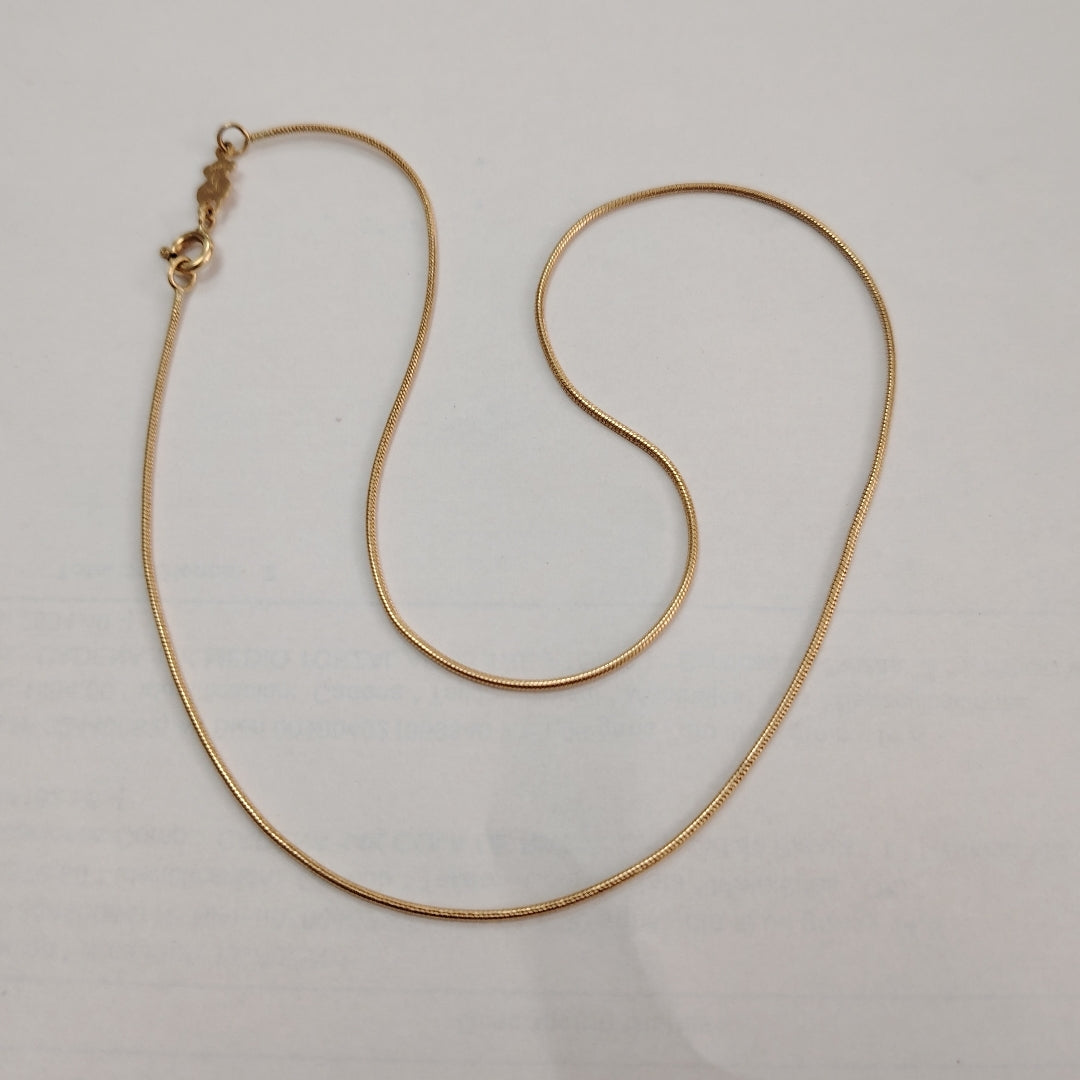 CADENA ORO 14 K 4,90 GRMS (SEMINUEVO)