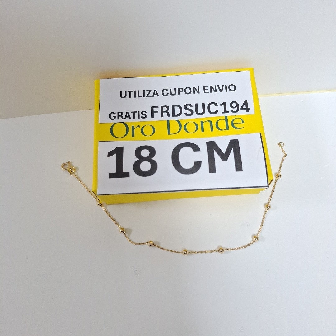 PULSERAS DAMA ORO 14K 0.8 (NUEVO)