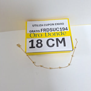 PULSERAS DAMA ORO 14K 0.8 (NUEVO)