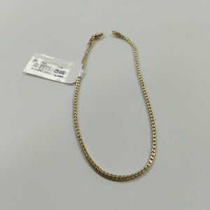 PULSERAS CABALLERO ORO 14K 2.5 (NUEVO)