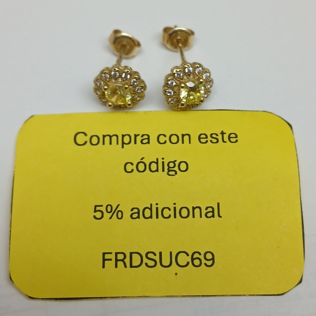BROQUELES ORO 10K 1.8 (NUEVO)