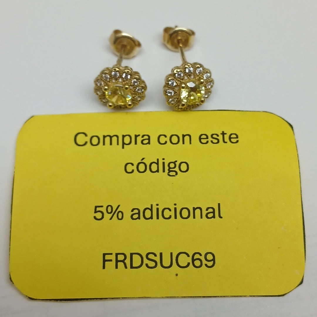 BROQUELES ORO 10K 1.8 (NUEVO)