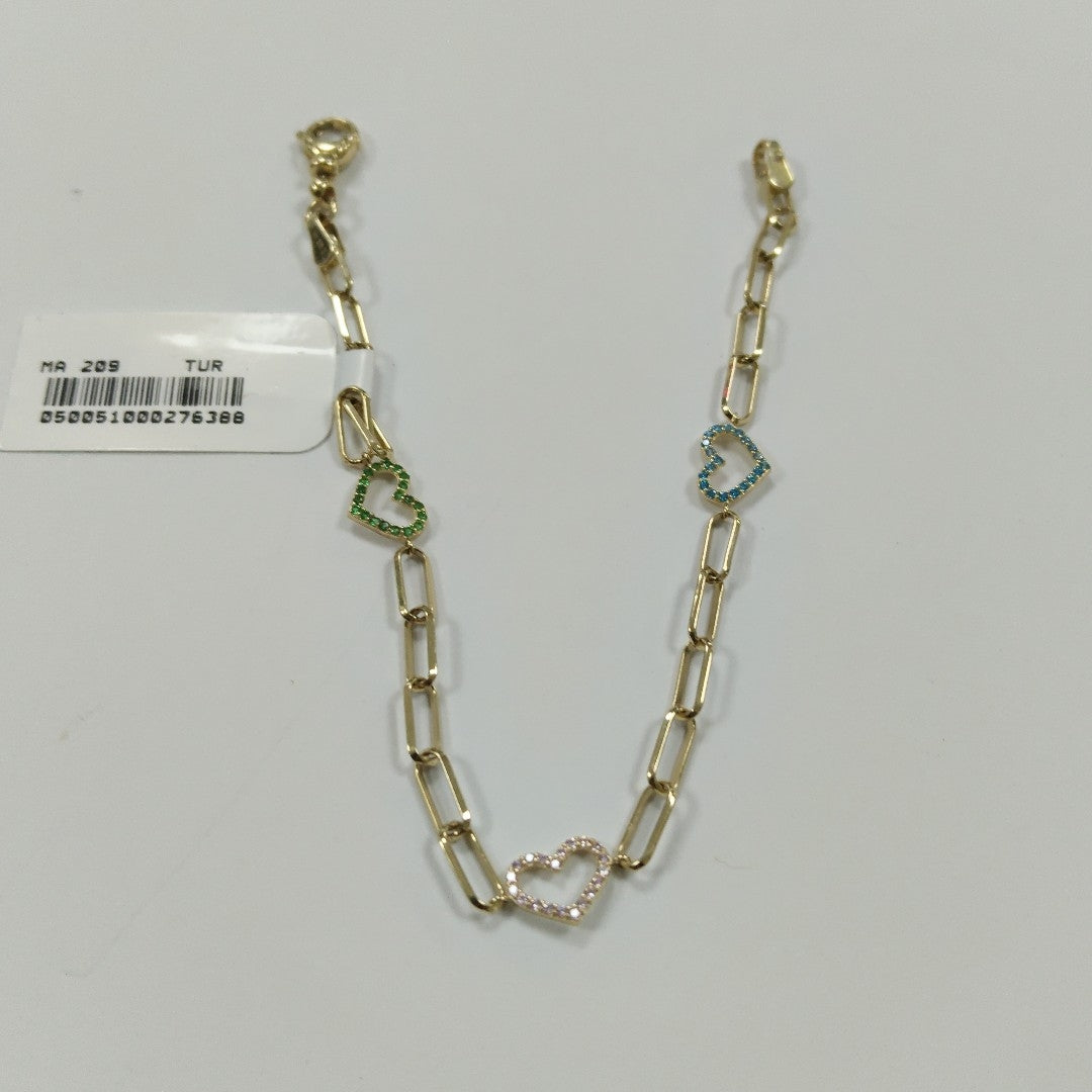 PULSERAS DAMA ORO 14K 3.3 (NUEVO)