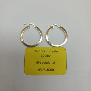 ARRACADAS ORO 14K 2.2 (NUEVO)