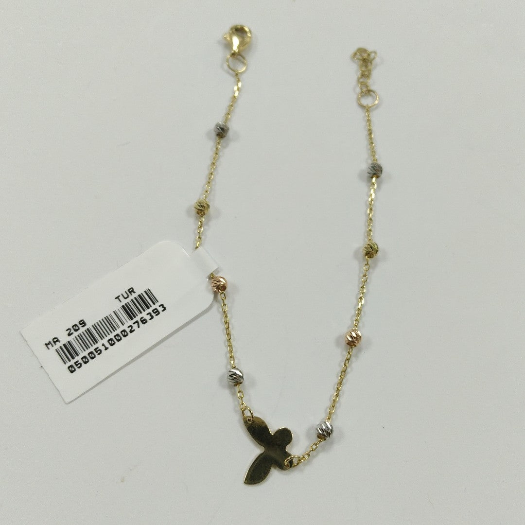 PULSERAS DAMA ORO 14K 1.4 (NUEVO)