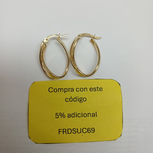 ARRACADAS ORO 14K 1.7 (NUEVO)