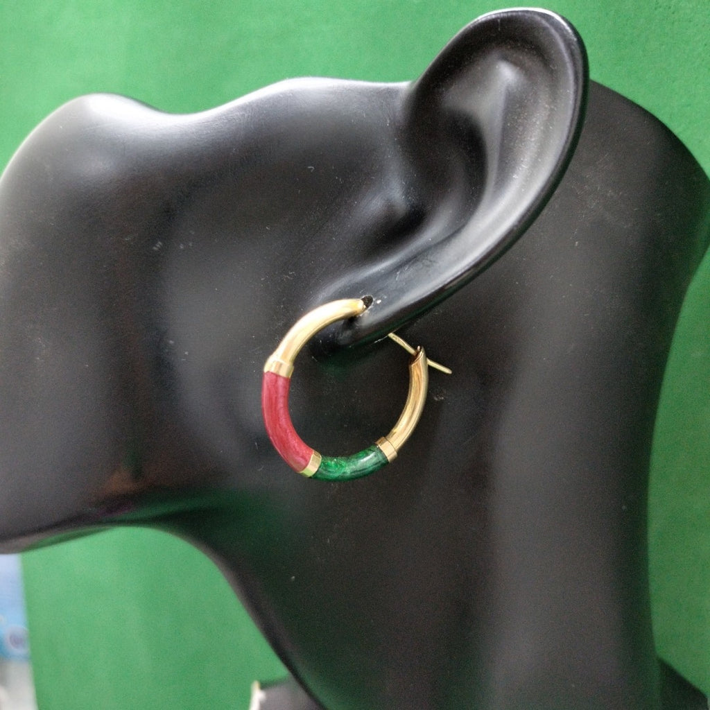 ARRACADAS PAR ORO 14 K 4,00 GRMS (SEMINUEVO)