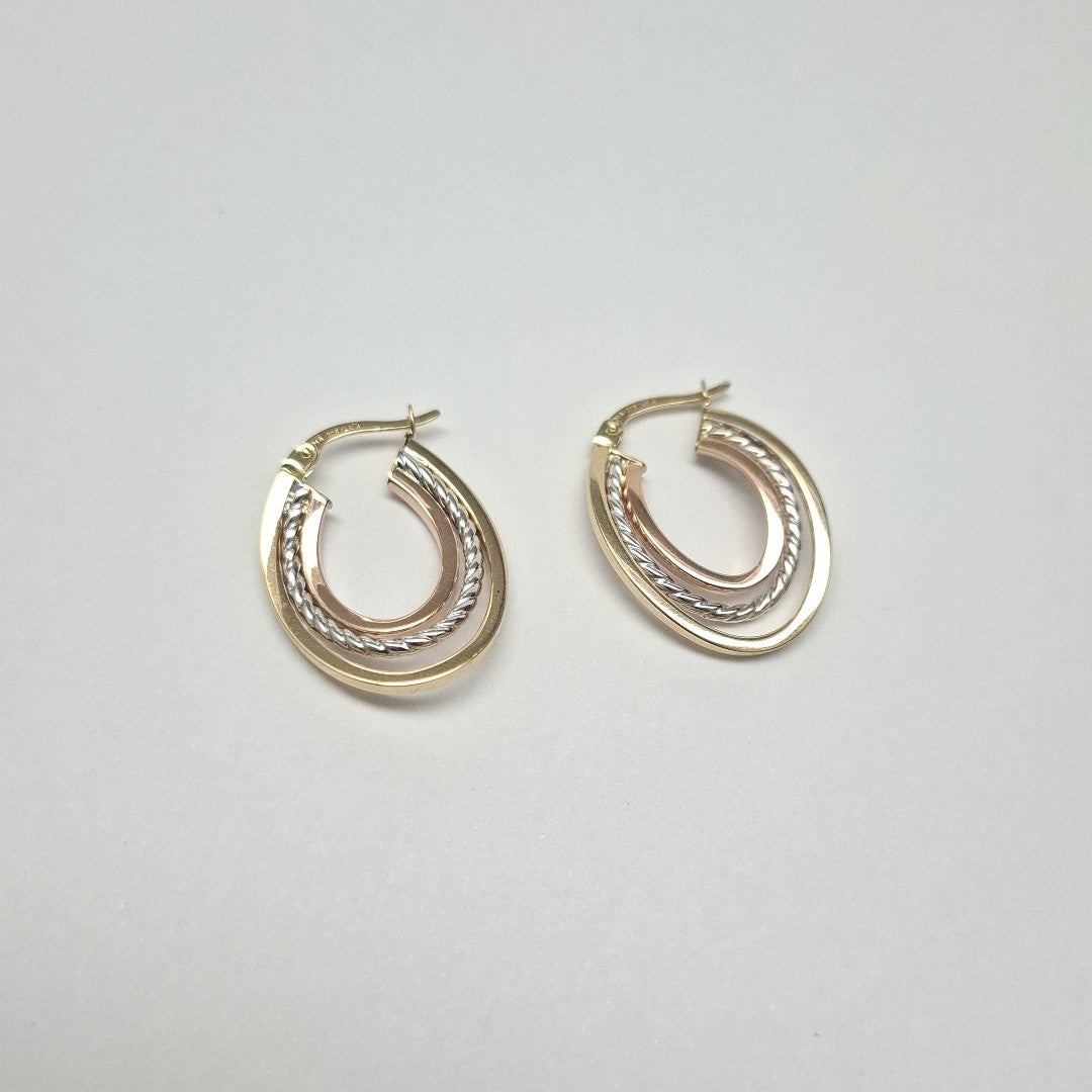 ARRACADAS ORO 14K 2.5 (NUEVO)