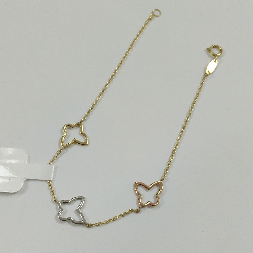 PULSERAS DAMA ORO 14K 1.3 (NUEVO)