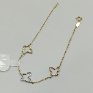 PULSERAS DAMA ORO 14K 1.3 (NUEVO)