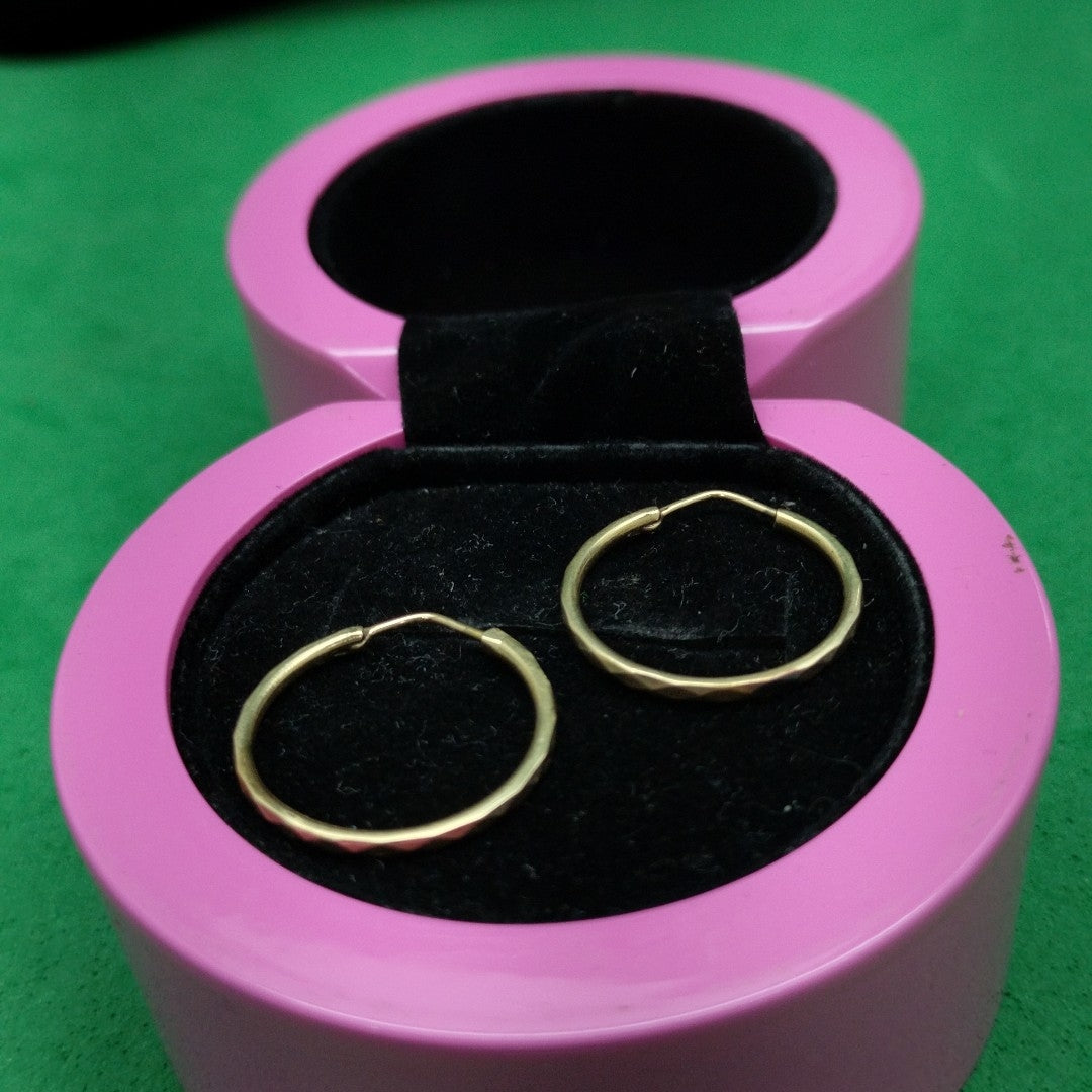 ARRACADAS PAR ORO 10 K 1.8 GRMS (SEMINUEVO)