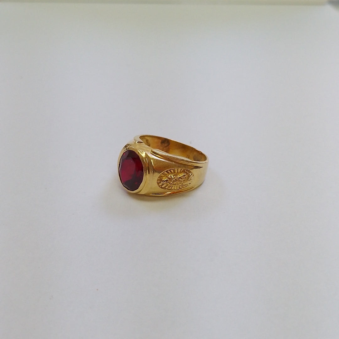 ANILLO ORO 14 K 9.6 GRMS (SEMINUEVO)