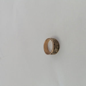 ANILLO DE GRADUACIÓN ORO 8 K 8.2 GRMS (SEMINUEVO)