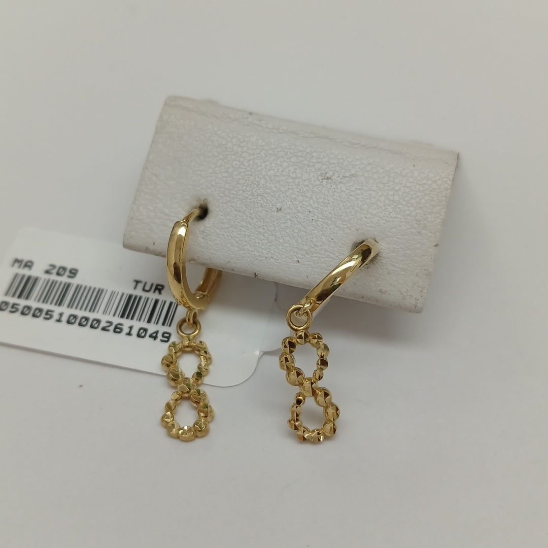 HUGGIES ORO 14K 1.5 (NUEVO)