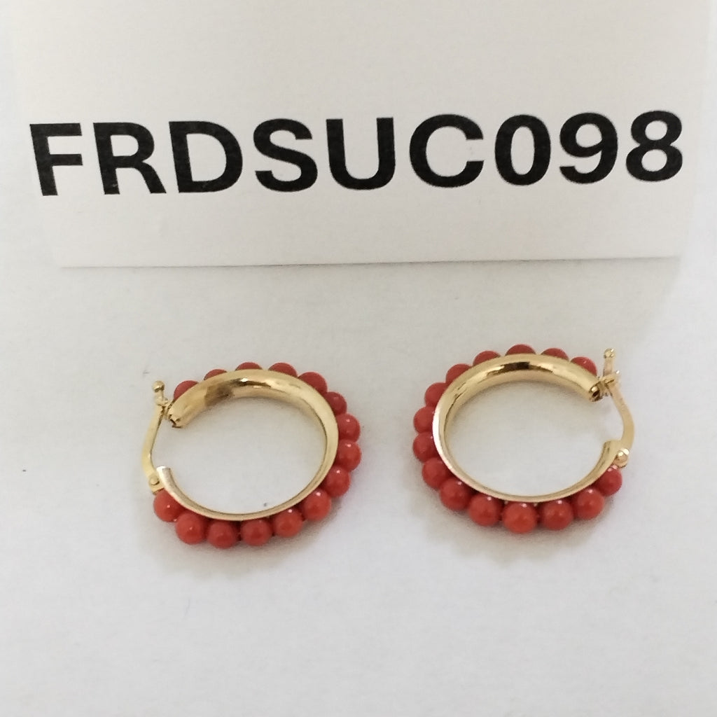 ARRACADAS PAR ORO 14 K 2.8 GRMS (SEMINUEVO)