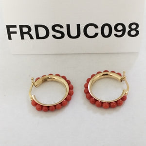 ARRACADAS PAR ORO 14 K 2.8 GRMS (SEMINUEVO)