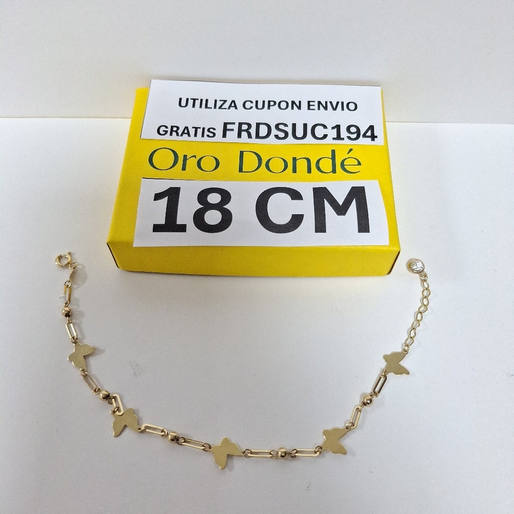 PULSERAS DAMA ORO 14K 2 (NUEVO)