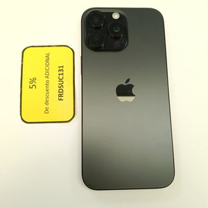 CELULAR APPLE IPHONE 16 PRO MAX A3295 (2024) 256 GB 8 GB RAM (SEMINUEVO)