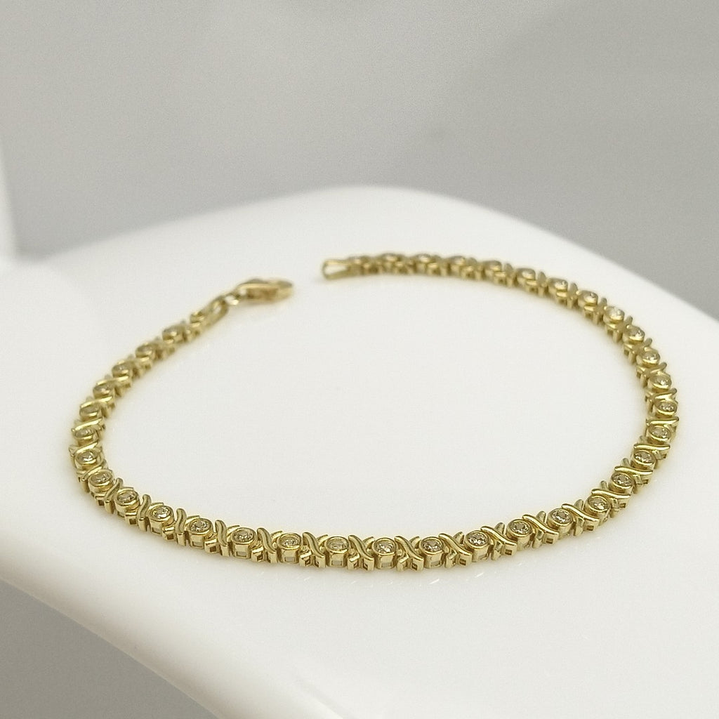PULSERAS DAMA ORO 10K 4.6 (NUEVO)