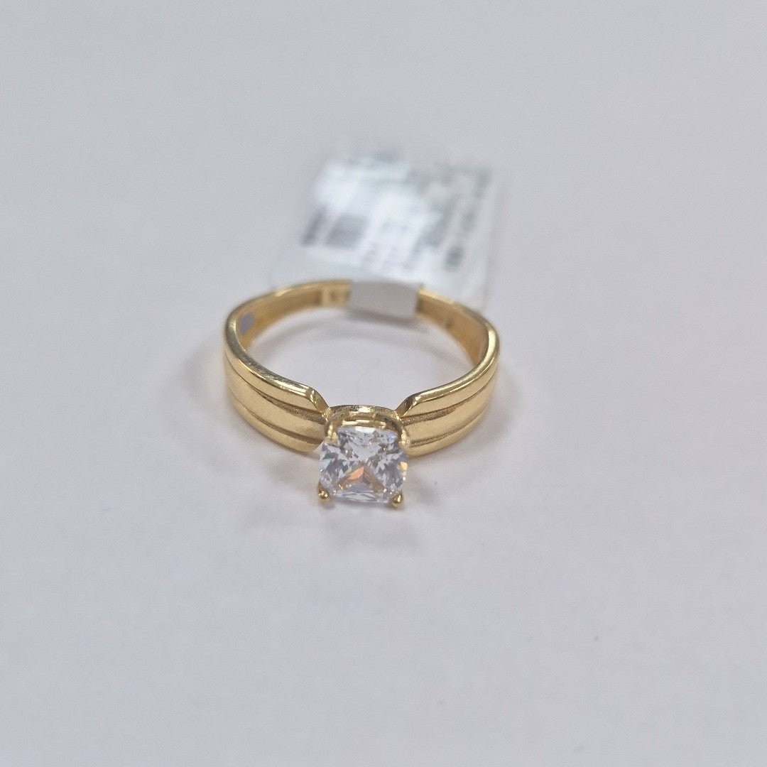 ANILLITO,SOLITARIO ORO 14 K 2,10 GRMS (SEMINUEVO)