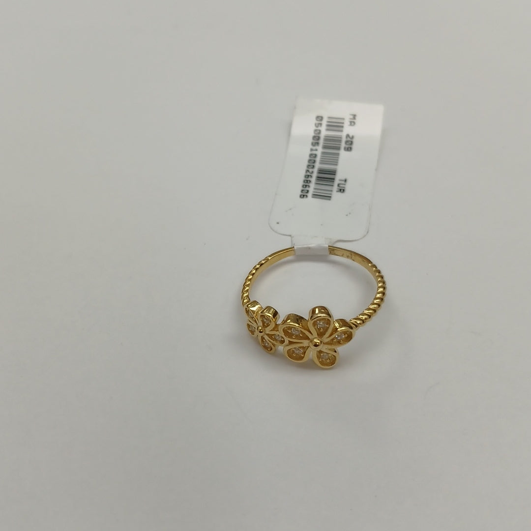 ANILLOS DAMA ORO 14K 2 (NUEVO)