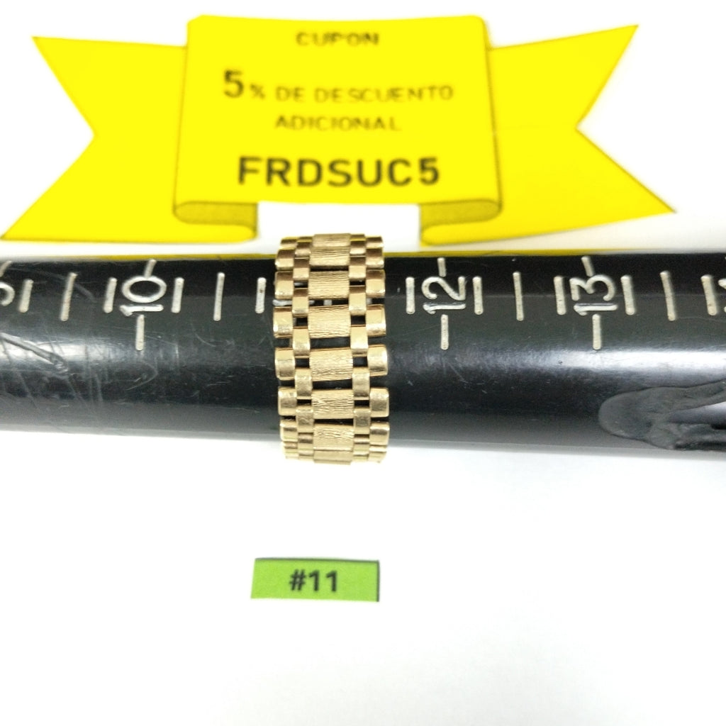 ANILLO ORO 10 K 4.6 GRMS (SEMINUEVO)