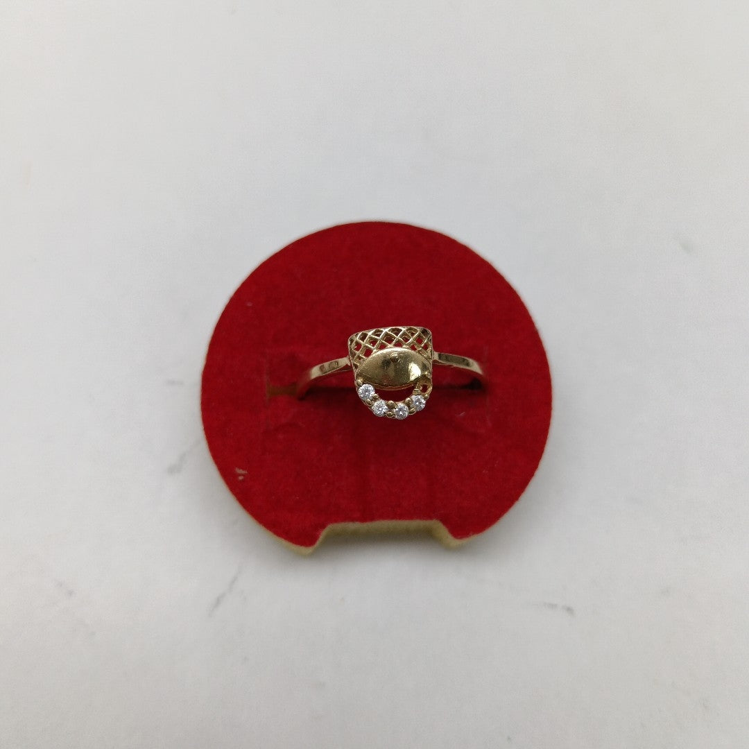 ANILLO ORO 14 K 1,60 GRMS (SEMINUEVO)