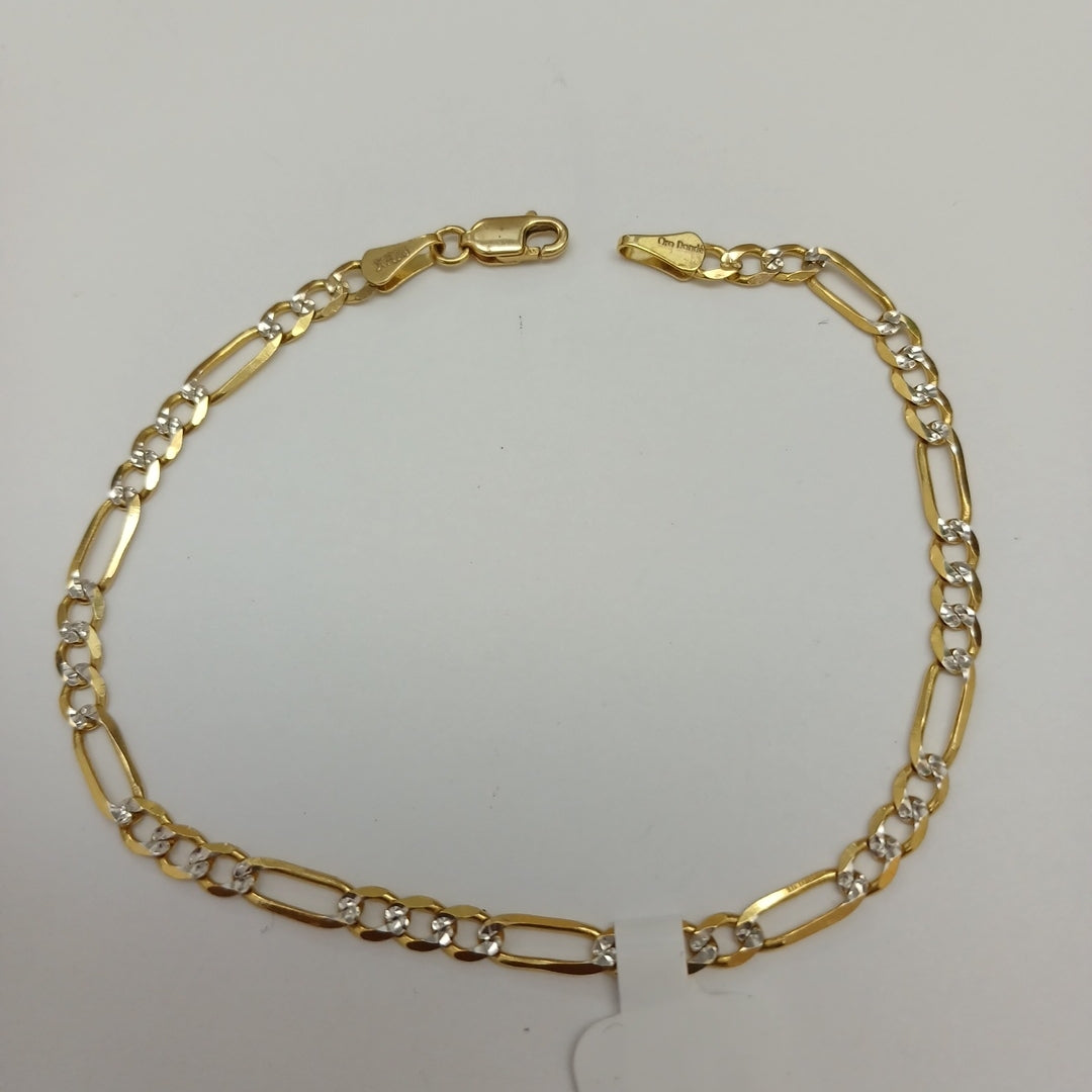 PULSERA 3X1 14K 21 CM 4.6 GR (NUEVO)