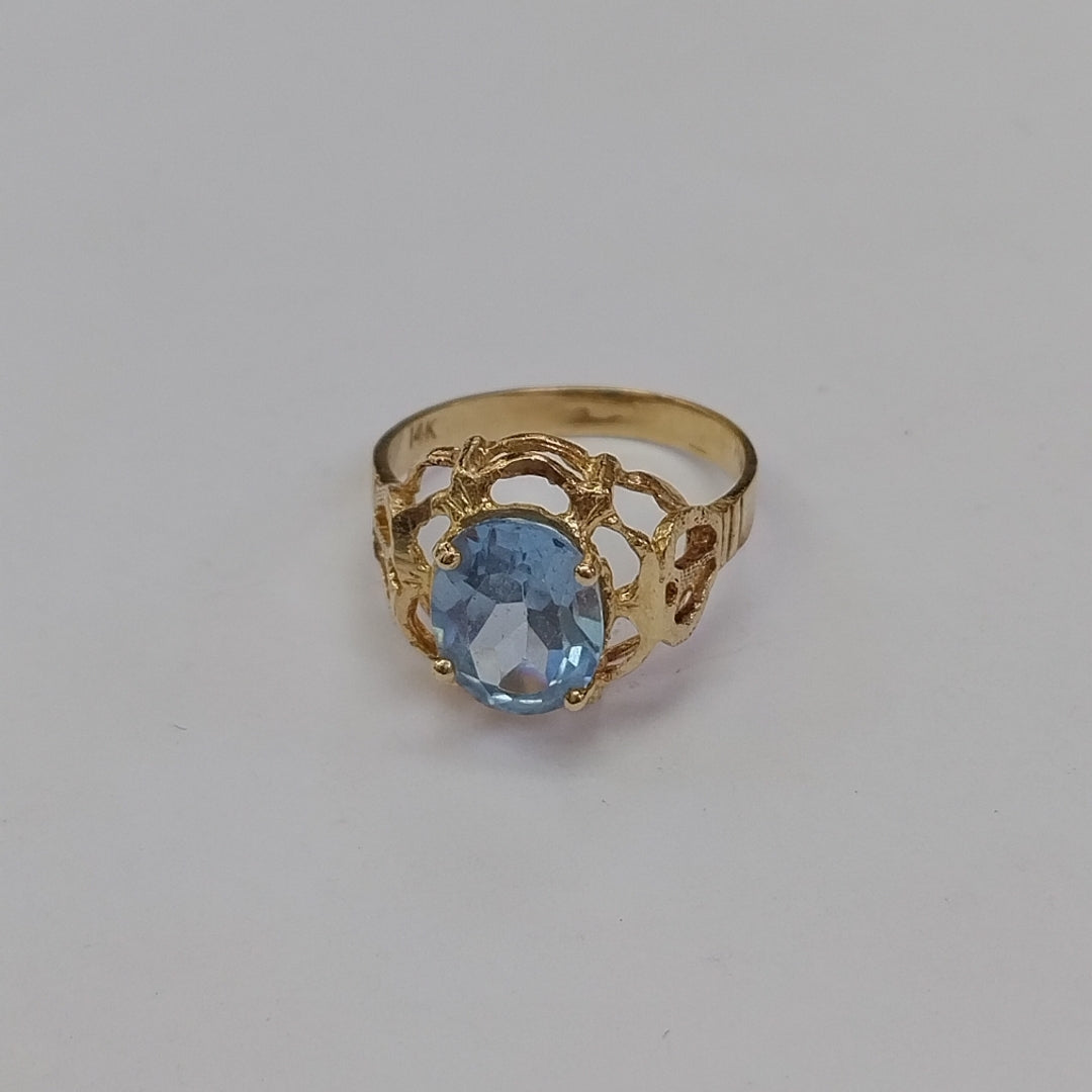 ANILLO ORO 14 K 2,90 GRMS (SEMINUEVO)