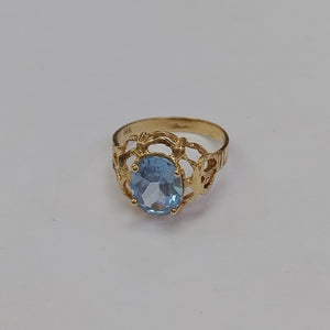 ANILLO ORO 14 K 2,90 GRMS (SEMINUEVO)