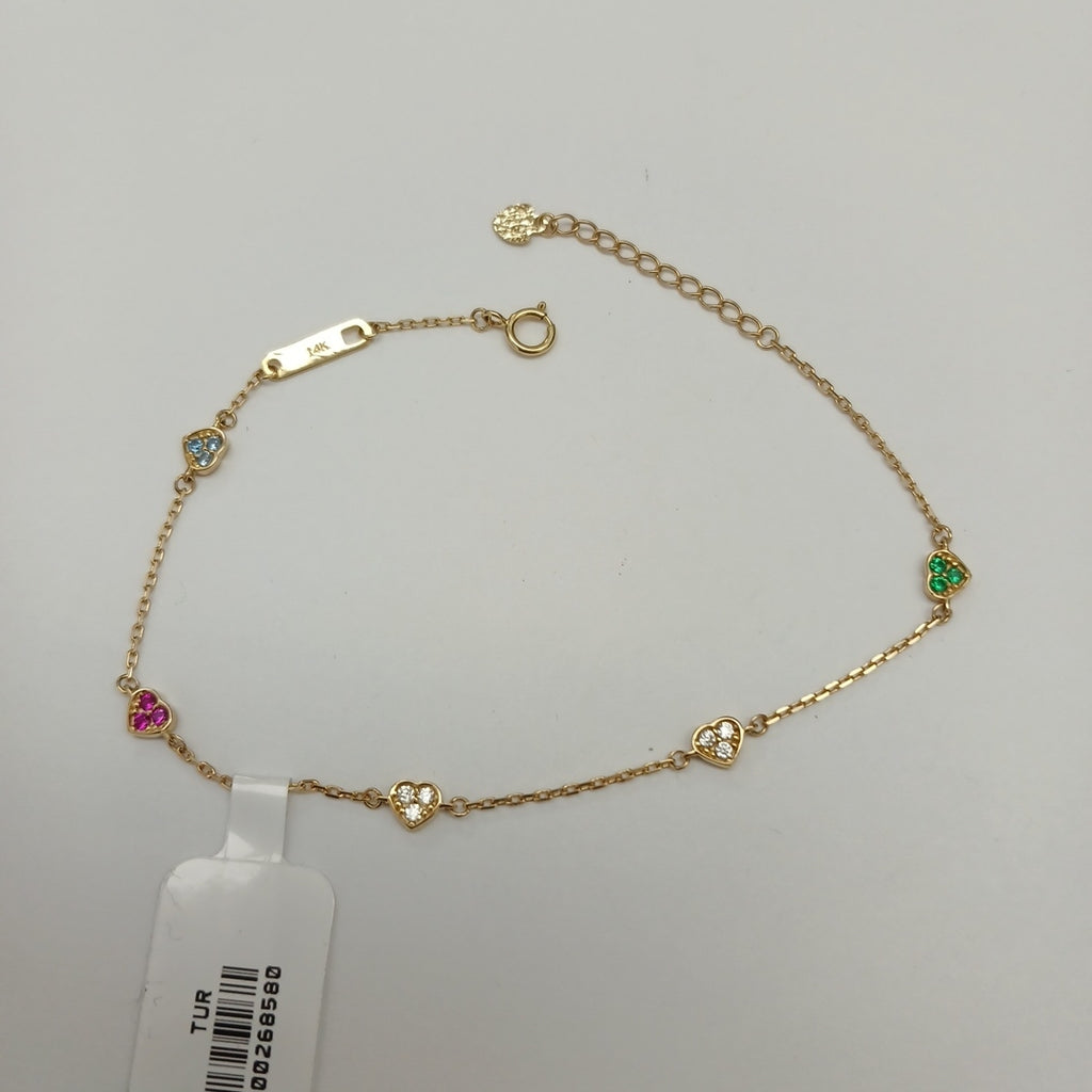 PULSERAS DAMA ORO 14K 1.8 (NUEVO)