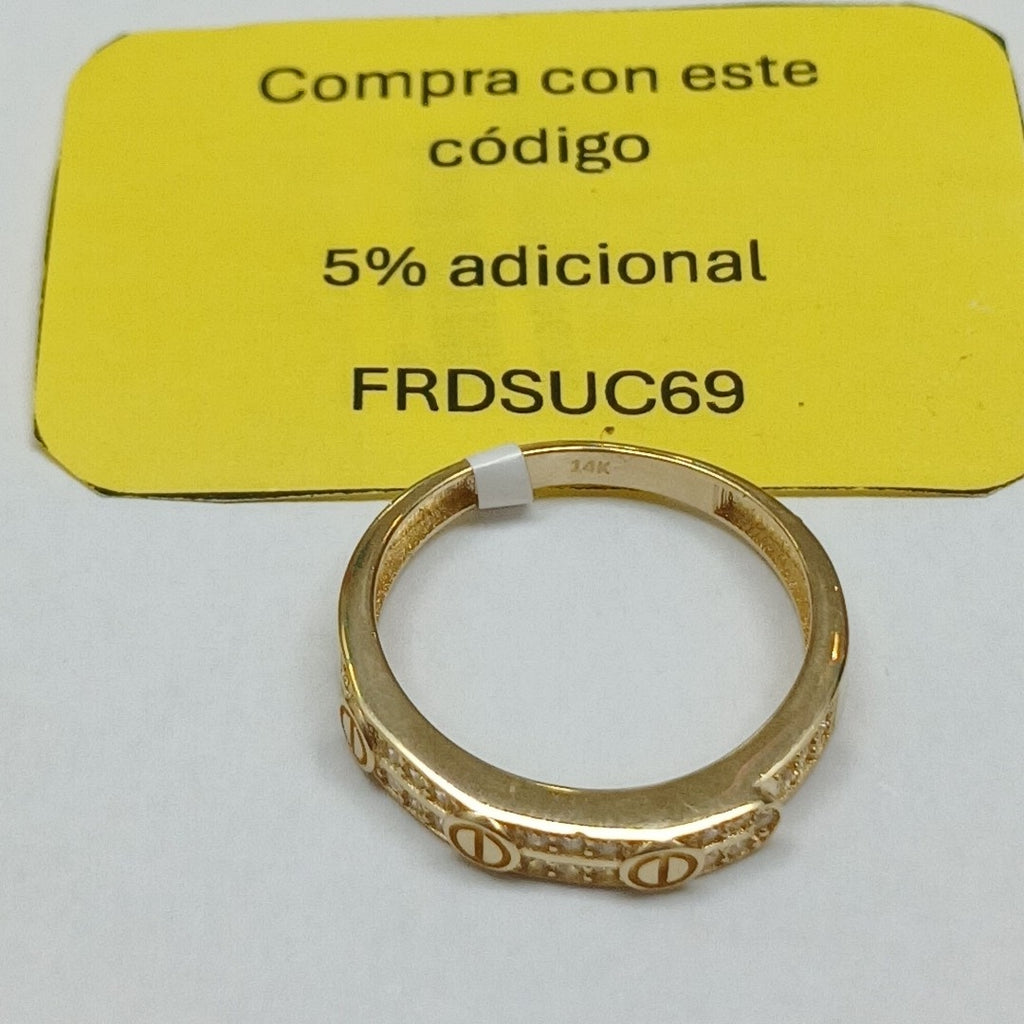 ANILLOS DAMA ORO 14K 2.5 (NUEVO)
