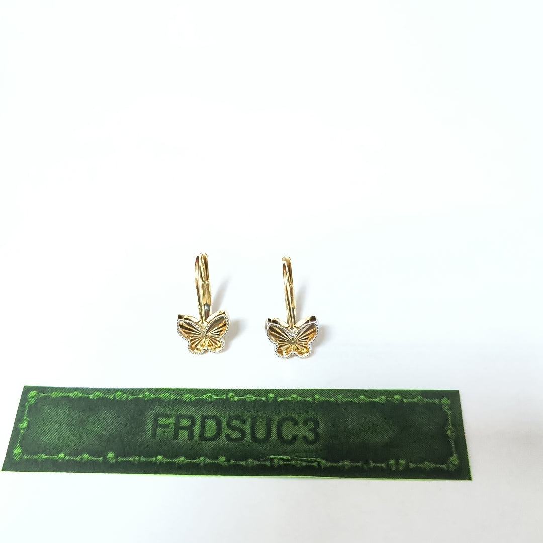 BROQUELES ORO 14K 1.7 (NUEVO)