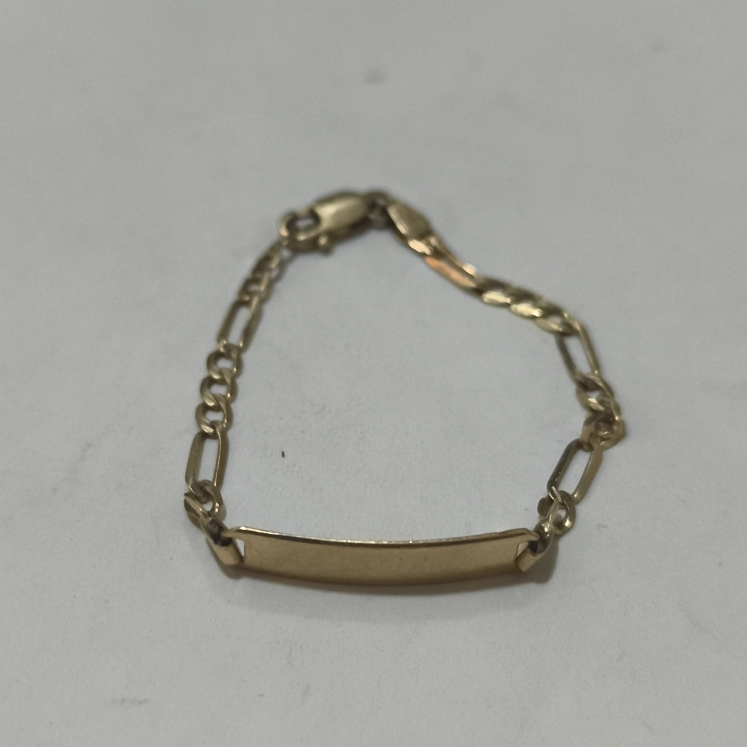 ESCLAVA ORO 14 K 2,60 GRMS (SEMINUEVO)