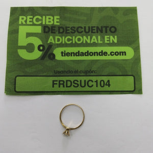 ANILLITO ORO 14 K 1,20 GRMS (SEMINUEVO)