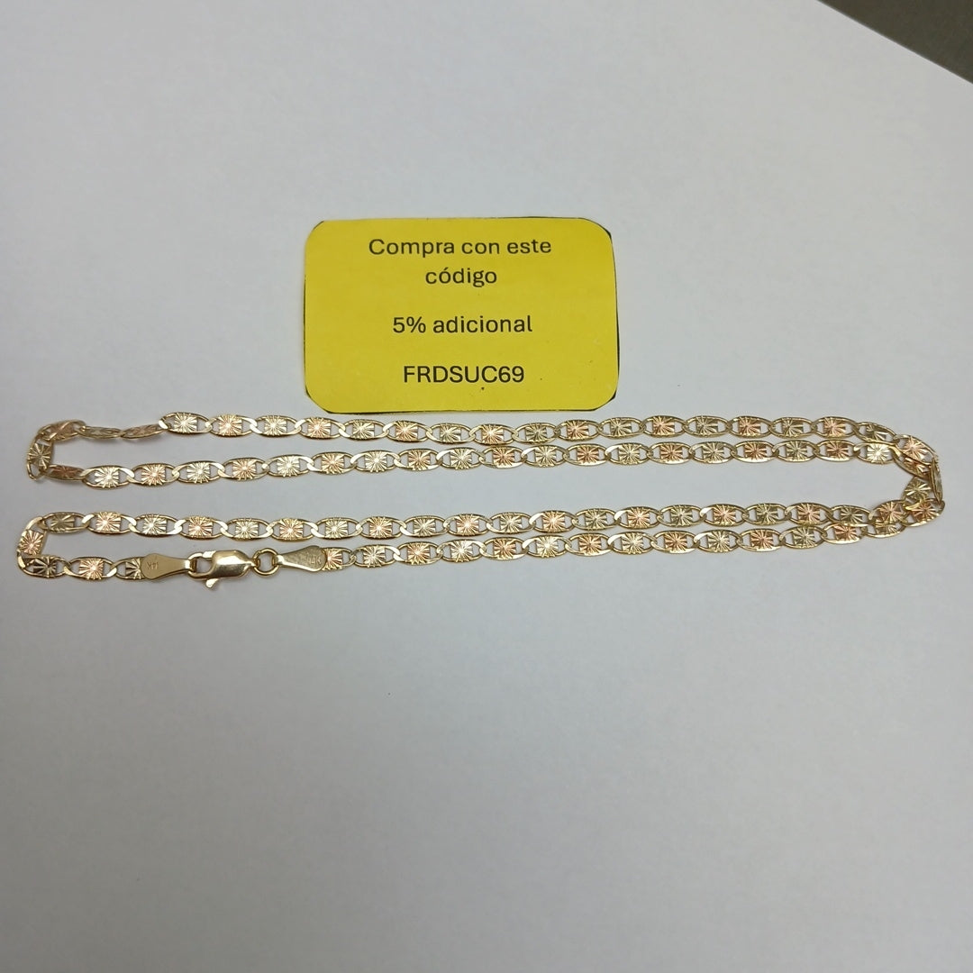 CADENA GUCHI 14K 55 CM 8 GR (NUEVO)