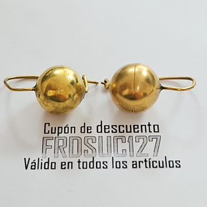 ARETES PAR ORO 10 K 3,30 GRMS (SEMINUEVO)