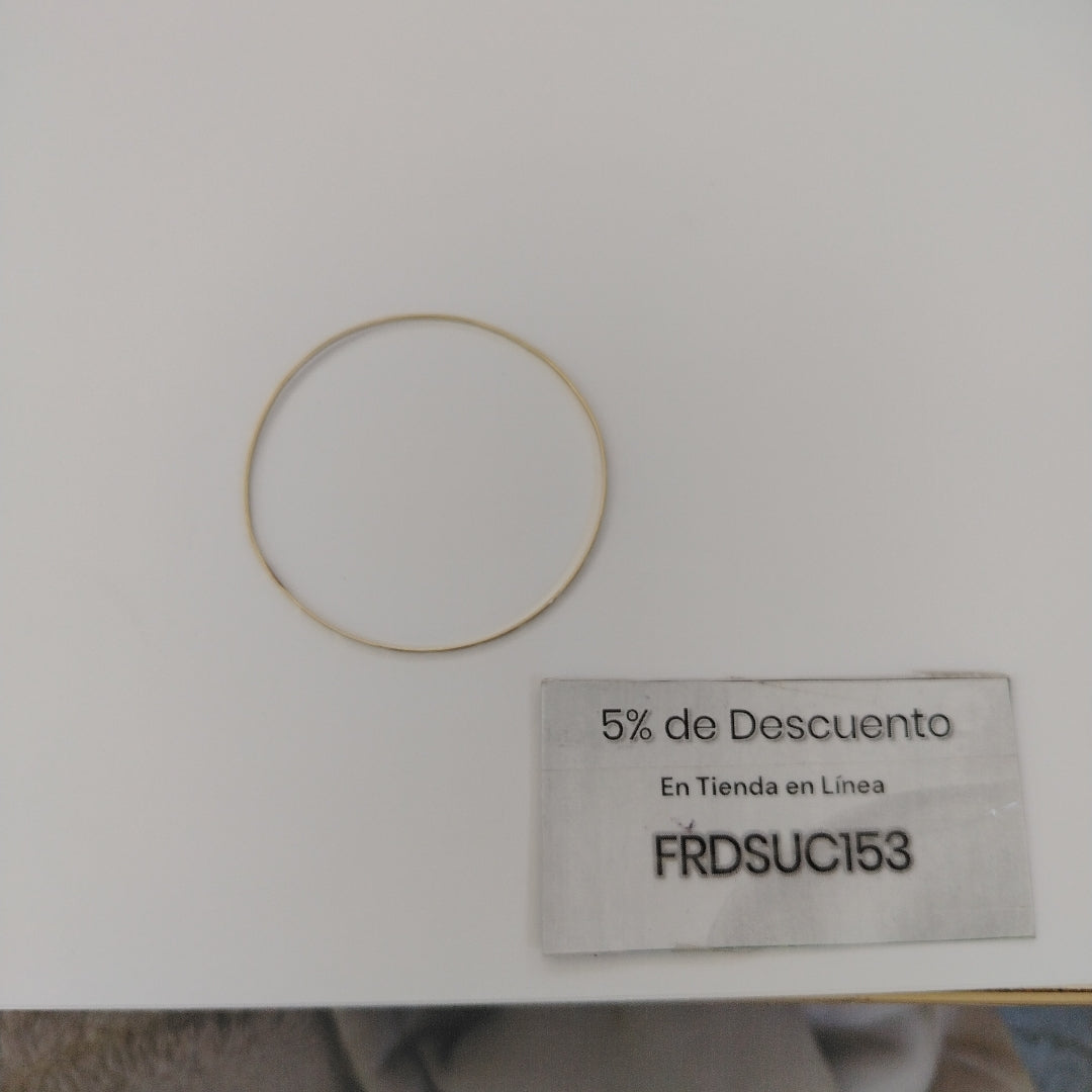 SEMANARIO DE PULSERAS ORO 8 K 2.7 GRMS (SEMINUEVO)