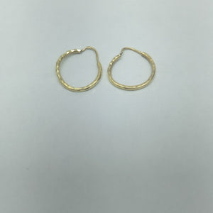 ARRACADAS PAR ORO 10 K 0.6 GRMS (SEMINUEVO)