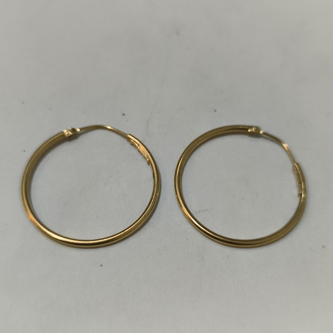 ARRACADAS PAR ORO 18 K 1.8 GRMS (SEMINUEVO)