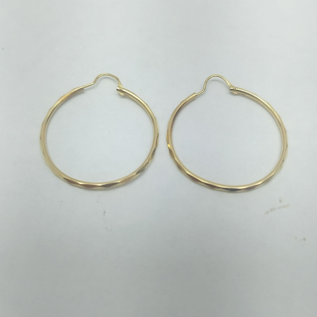 ARRACADAS PAR ORO 14 K 1.6 GRMS (SEMINUEVO)