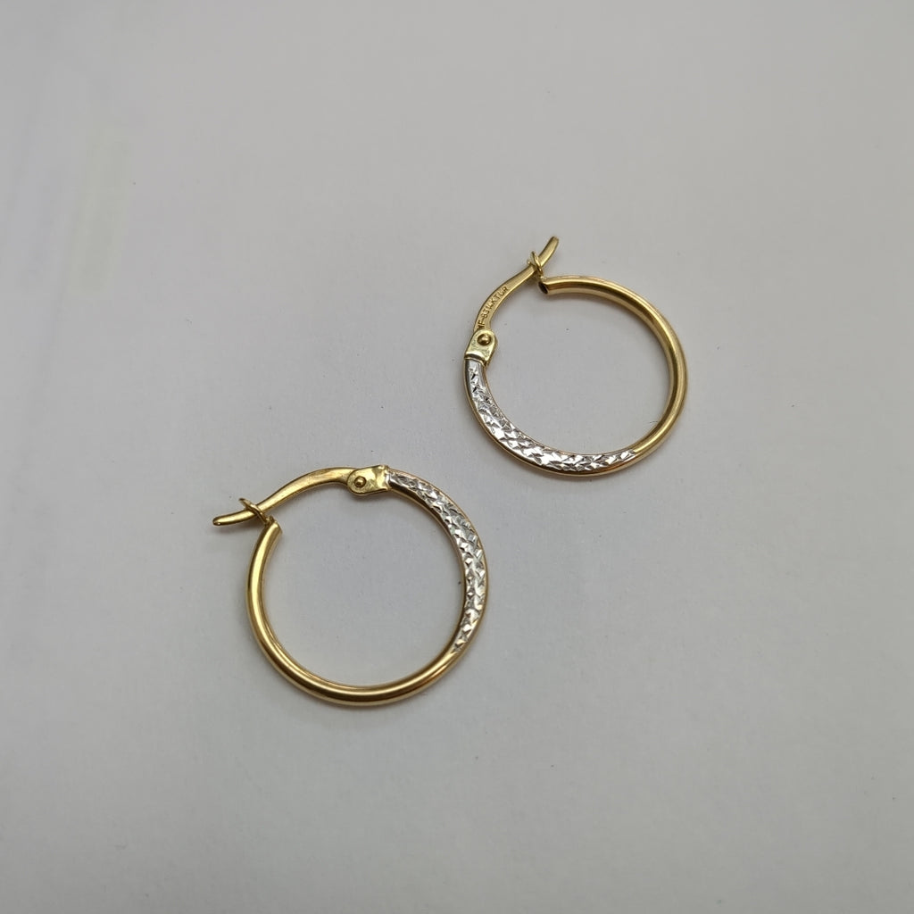 ARRACADAS PAR ORO 14 K 1.1 GRMS (SEMINUEVO)