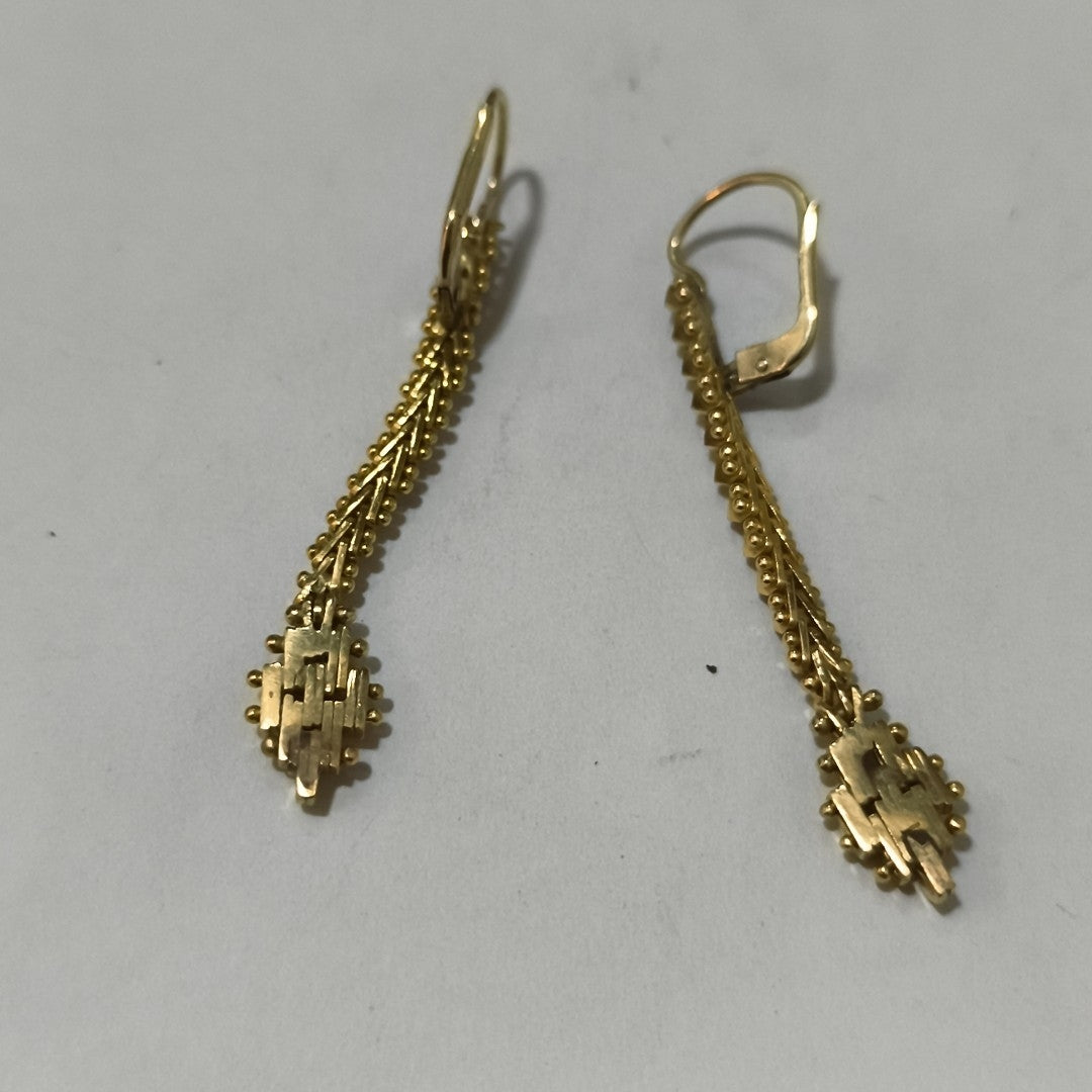 ARETES PAR ORO 16K 5.7 GRMS (SEMINUEVO)
