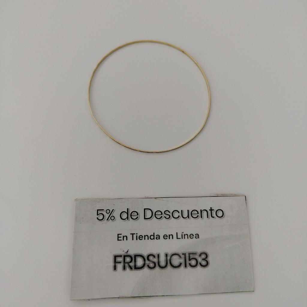 SEMANARIO DE PULSERAS ORO 8 K 2.6 GRMS (SEMINUEVO)