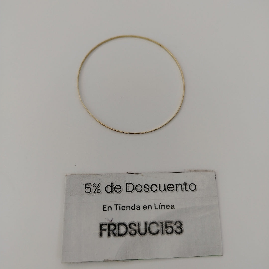 SEMANARIO DE PULSERAS ORO 8 K 2.6 GRMS (SEMINUEVO)